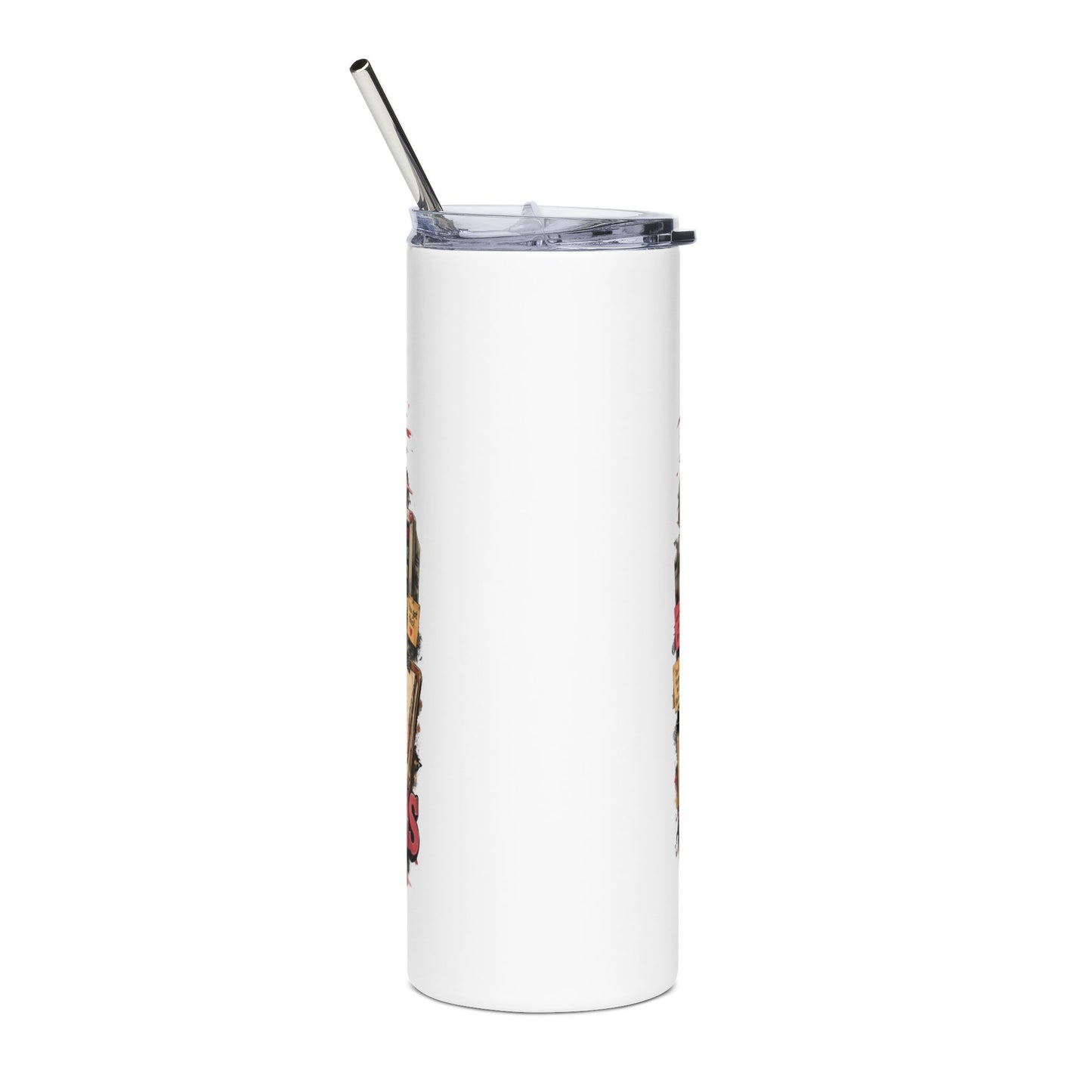20oz Stainless Tumbler — "Please Don’t Google Your Symptoms" Nurse Retro Graphic