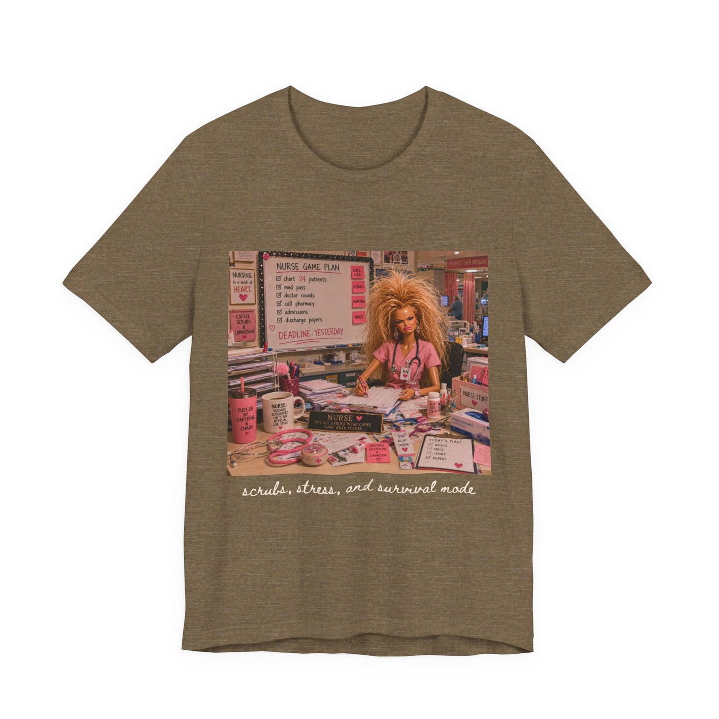 Funny Office Worker Shirt | Screws, Stress & Seasonal Meltdowns | Corporate Humor Tee