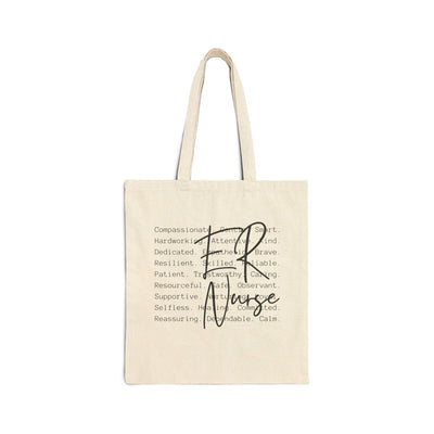 ER Nurse Canvas Tote Bag — Inspirational Healthcare Gift